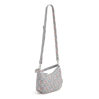 Frannie Crescent Crossbody - Mon Amour Gray