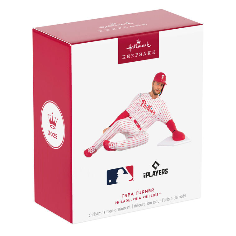 Trea Turner ornament in Phillies 