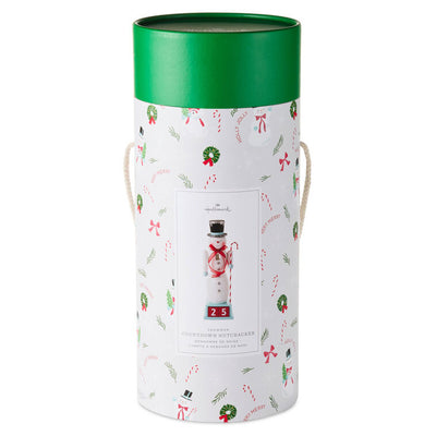 Snowman Christmas Countdown Nutcracker Figurine, 15"