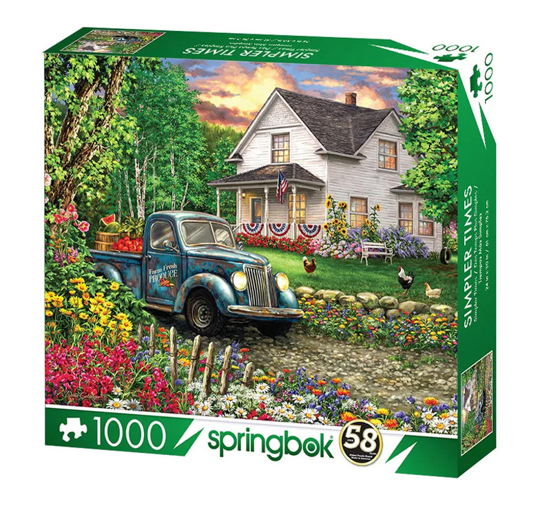 Simpler Times 1000 Piece Jigsaw Puzzle