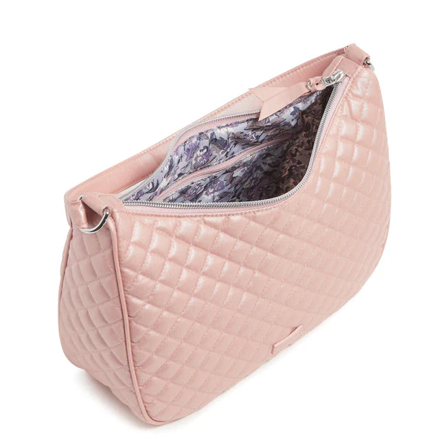 Frannie Crescent Crossbody - Rose Quartz