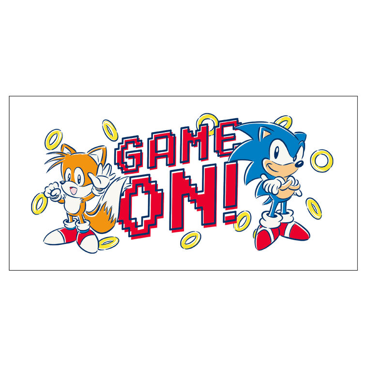 SEGA Sonic the Hedgehog™ and Tails Collectible Drinking Glass, 13.5 oz.