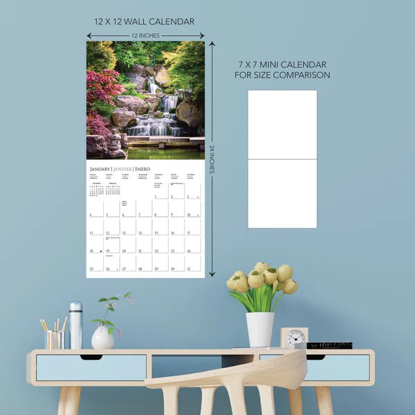 In the Garden 12 x 12 Wall Calendar
