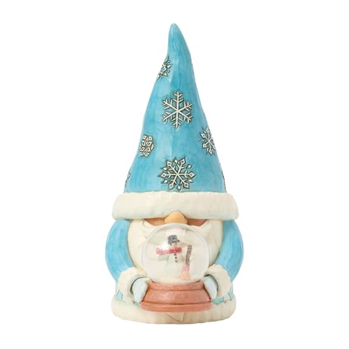 Gnome with Mini Globe Figurine
