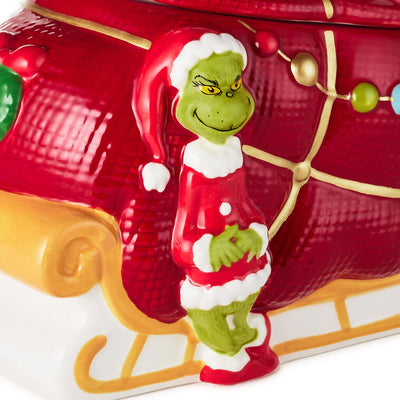 Dr. Seuss's How the Grinch Stole Christmas! Grinch Cookie Jar With Sound
