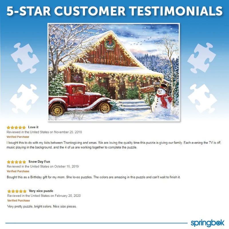 Lazy Creek Country Store 1000 Piece Jigsaw Puzzle