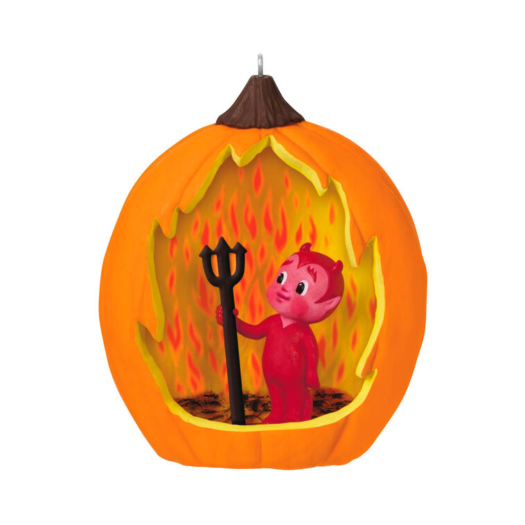 Halloween ornament with jack-o&