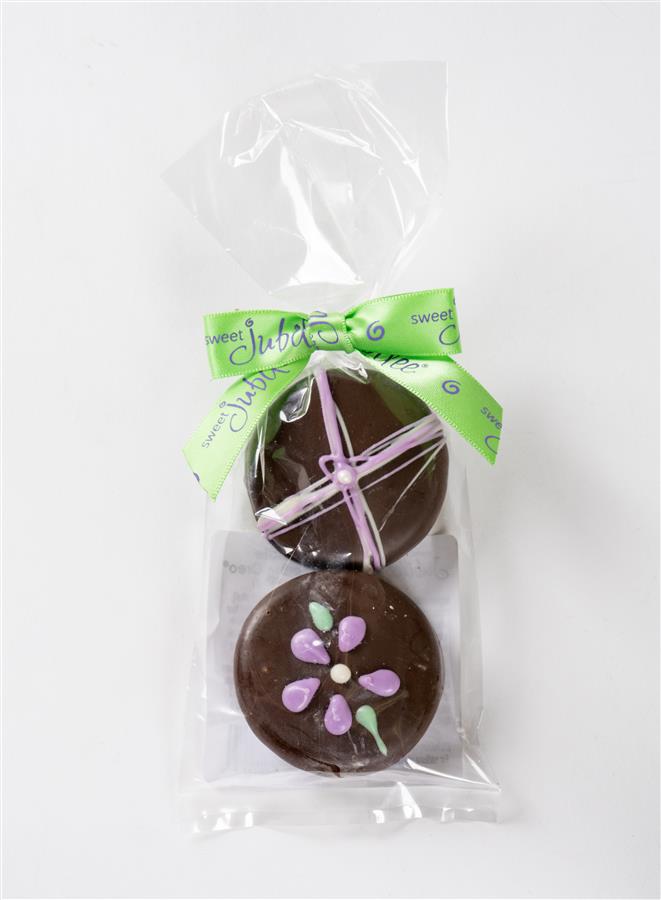 Spring Oreo Covered with Dark Chocolate
