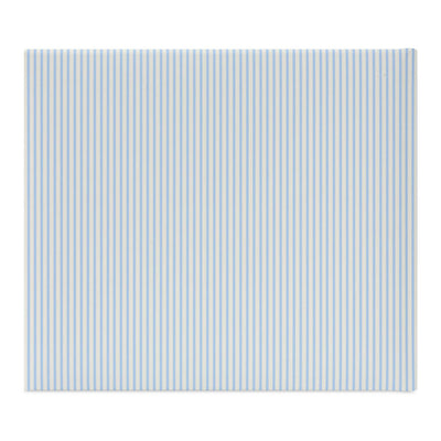 So Happy You're Here Blue and White Striped Guest Book