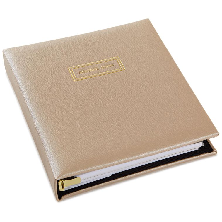 Classic Cream Address Book