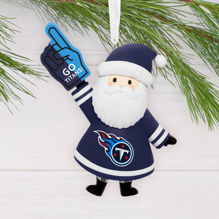 NFL Tennessee Titans Santa Fan Hallmark Ornament