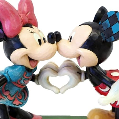 Mickey & Minnie with Heart Hands