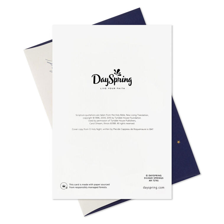 DaySpring A Thrill of Hope Boxed Christmas Cards, Pack of 12