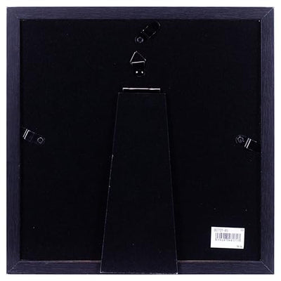 Black shadowbox photo frame with “Grad 2025” screenprinted on glass, holds 4x6 photo with white beveled mat.

