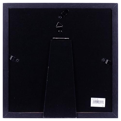 Black shadowbox photo frame with “Grad 2025” screenprinted on glass, holds 4x6 photo with white beveled mat.

