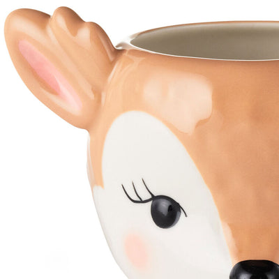 Sculpted Reindeer Mug, 15.9 oz