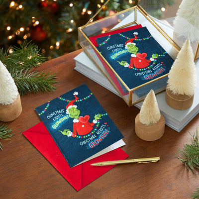 Dr. Seuss's How the Grinch Stole Christmas!™ Spirit of Christmas Boxed Christmas Cards, Pack of 16