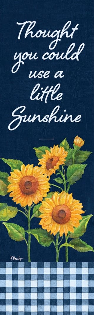 Plant Expression - Sunflowers on Blue