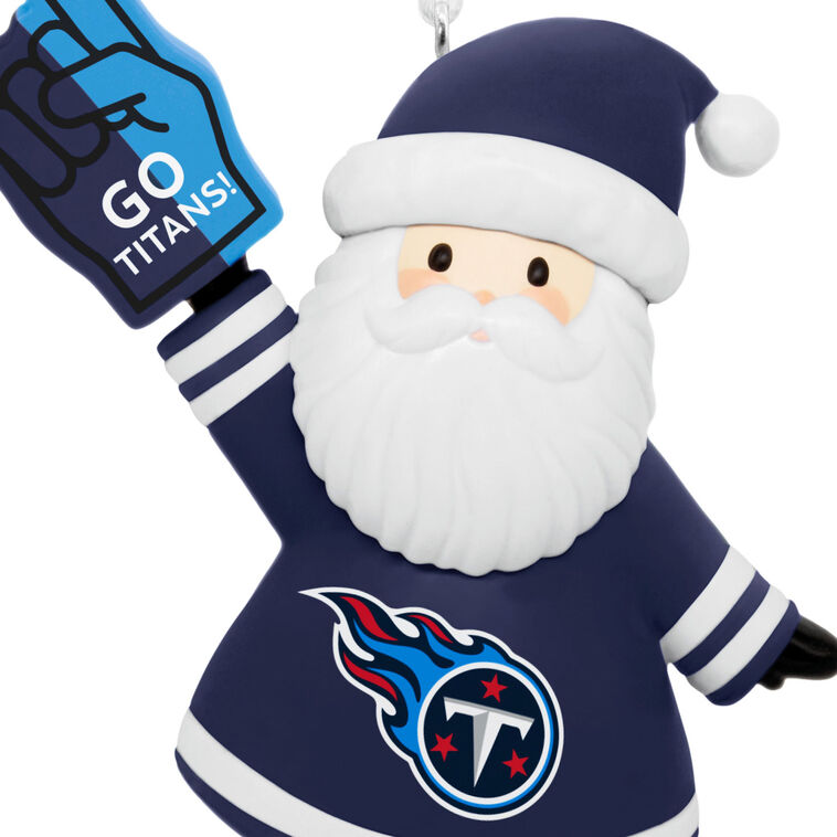 NFL Tennessee Titans Santa Fan Hallmark Ornament