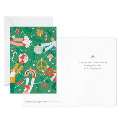 UNICEF Decorating the Tree Boxed Christmas Cards, Pack of 12