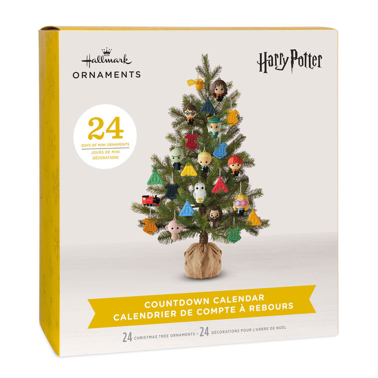 Harry Potter™ Hallmark Countdown Calendar Box With 24 Mini Ornaments