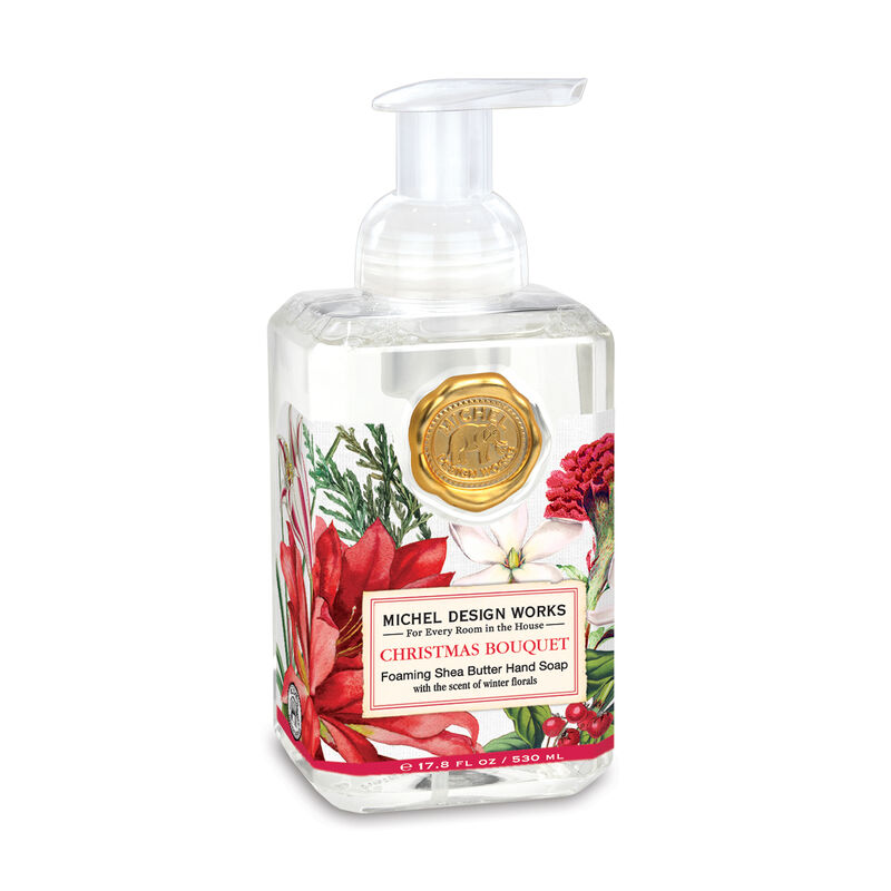 Hand Wash Foaming Scented Soap Luxury Gift 530ml - Christmas Bouquet
