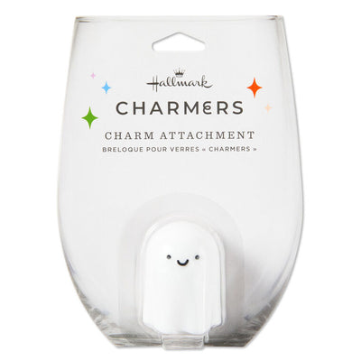 Charmers ghost silicone charm, 1.8" h