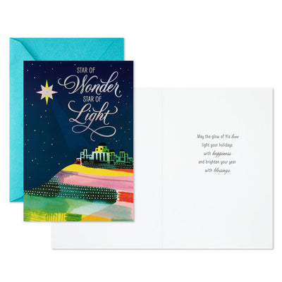 Star of Wonder and Light Boxed Christmas Cards, Pack of 16