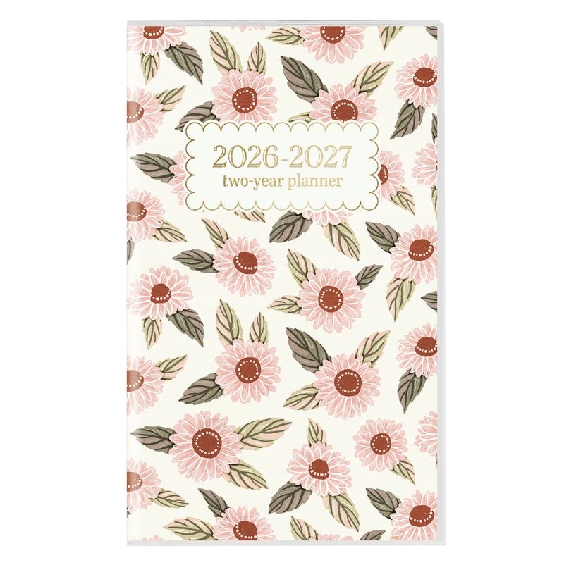 Floral 2-Year Pocket Planner