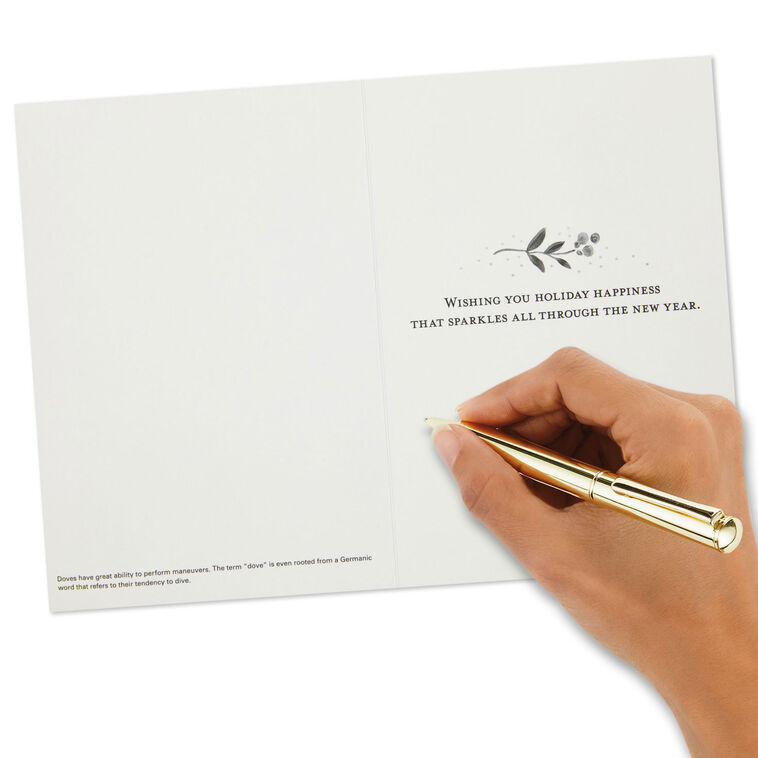 UNICEF Peace Dove on Red Boxed Christmas Cards, Pack of 12