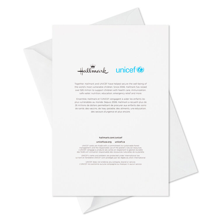 UNICEF Fox in Forest Boxed Holiday Cards, Pack of 12