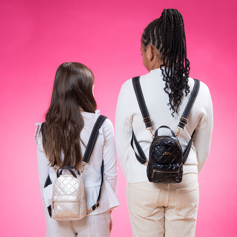 Globetrotter Backpack - Black Quilted