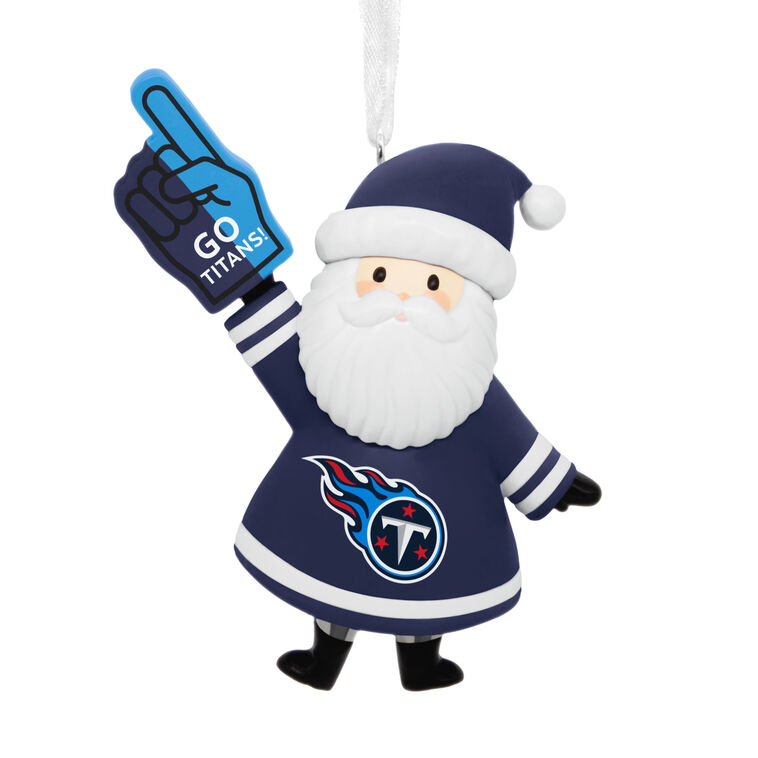 NFL Tennessee Titans Santa Fan Hallmark Ornament