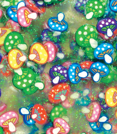 Crazy Aaron’s Gnome Home Thinking Putty with hidden gnomes and colorful mushrooms; sensory-safe, non-toxic tactile play for all ages. 
