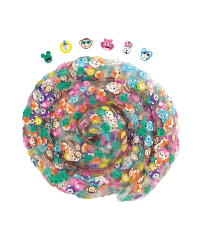 Crazy Aaron’s Party Animals Thinking Putty with 6 hidden festive faces; fun, sensory-safe tactile play for kids and adults.