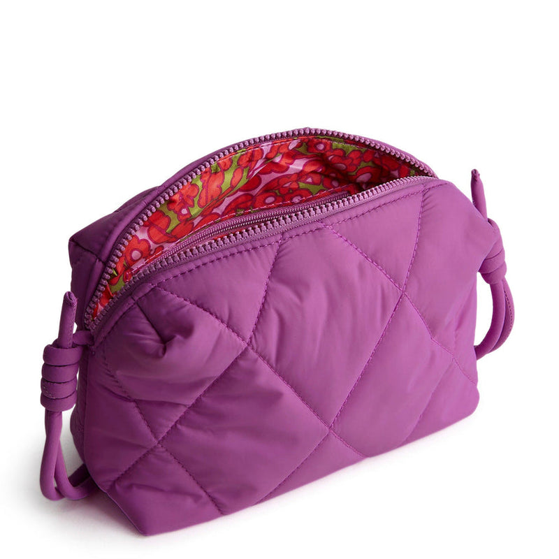 Vera Bradley Blake Crossbody in Iris Orchid featuring zip pocket and slim adjustable strap