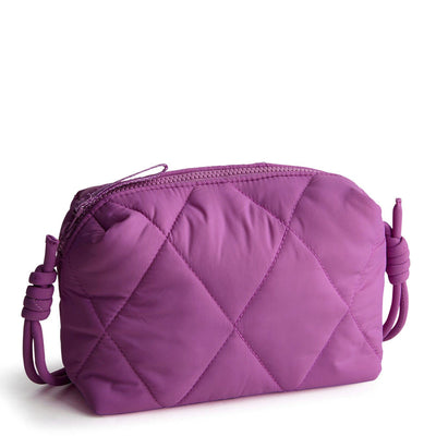 Vera Bradley Blake Crossbody in Iris Orchid featuring zip pocket and slim adjustable strap