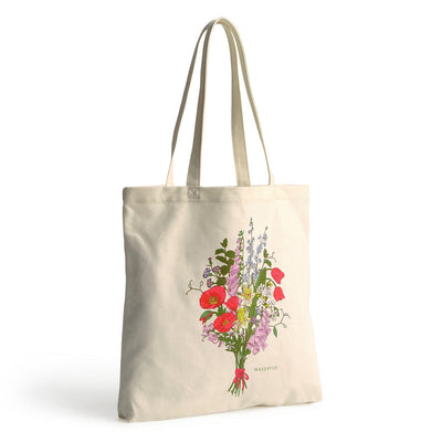 Large Vera Bradley Woodlark Tote Bag Bouquet No. 3 with spacious interior, slip pocket, and 70L capacity.