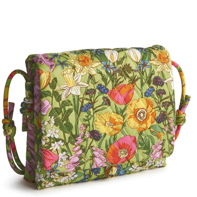 Vera Bradley Baird Hipster crossbody bag in Meadow Bouquet with slip pocket and card slots