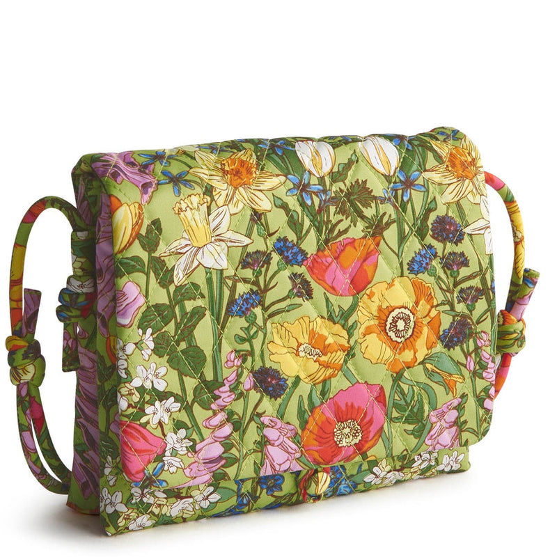 Vera Bradley Baird Hipster crossbody bag in Meadow Bouquet with slip pocket and card slots