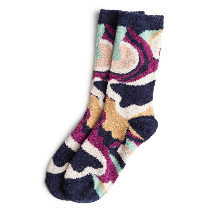 Fleece Socks - Bossanova Misty Rose