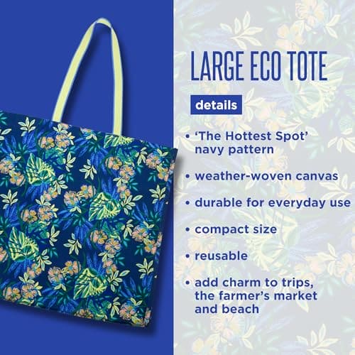Eco Tote - The Hottest Spot Navy
