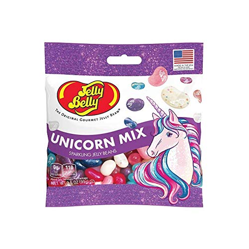 Unicorn Mix Jelly Beans Grab & Go Bag 3.5 oz