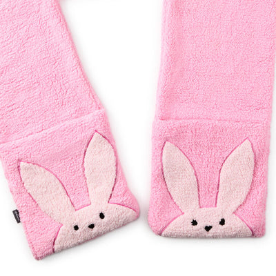 A Christmas Story Ralphie's Pink Bunny Suit Hooded Scarf With Pockets