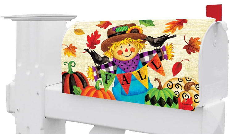 Mailbox Makeover - Whimsical Scarecrow