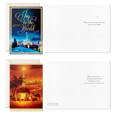 True Meaning of Christmas Boxed Christmas Cards Assortment, Pack of 40