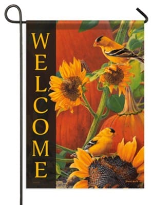 Golden Harvest Garden Flag