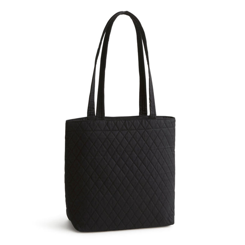 Vera Bradley Small Original Zip Tote Bag in Moonless Night with zip closure, front pockets, and long handles for everyday use.