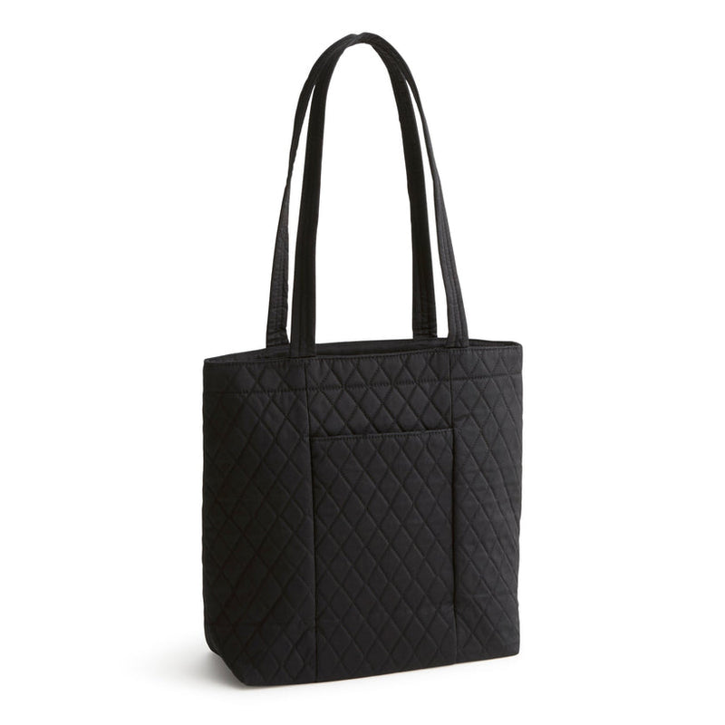 Vera Bradley Small Original Zip Tote Bag in Moonless Night with zip closure, front pockets, and long handles for everyday use.