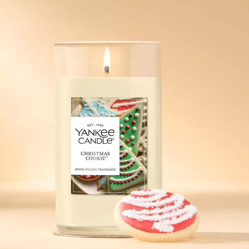 Christmas Cookie Medium Pillar 14 oz